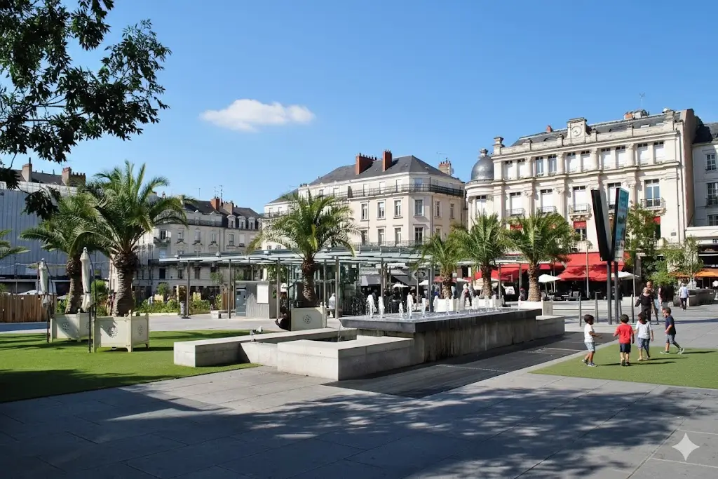 Séjour à Angers – Place du Ralliement